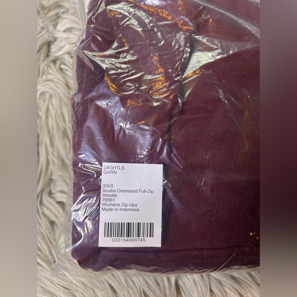 NWT Lululemon scuba full zip hoodie - Picture 3 of 5